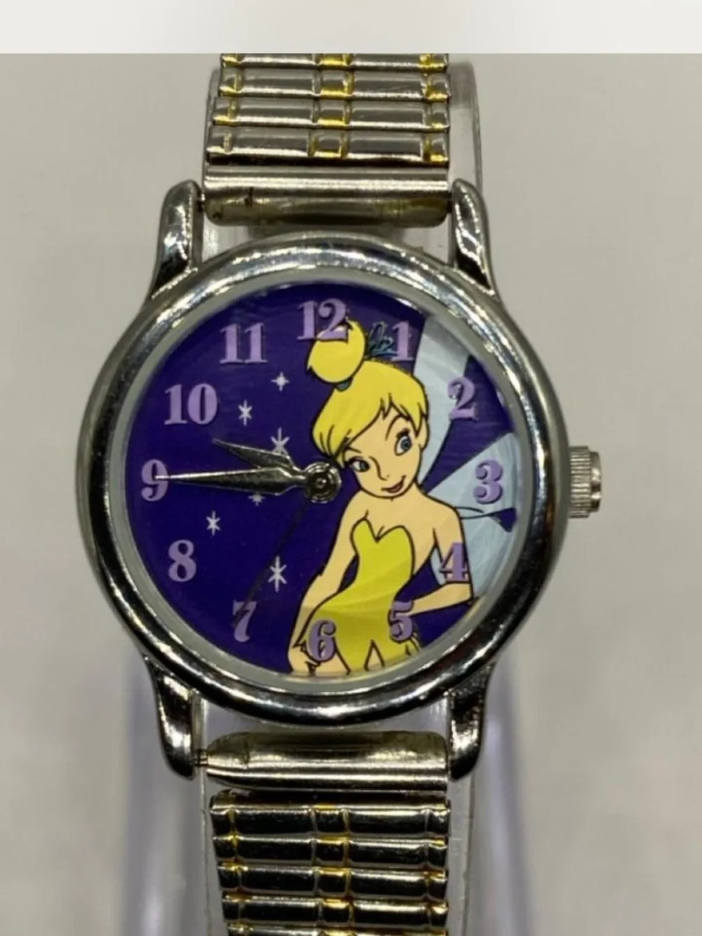 Disney ^^^ Tinker Bell Purple Dial Wristwatch ^*^ Collectors ***